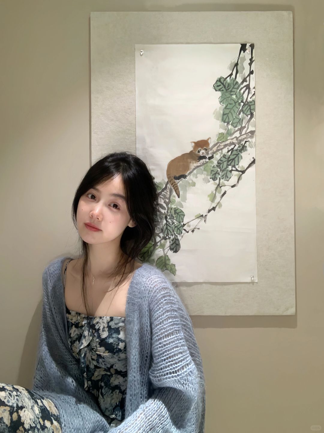 国画•小熊猫🐼