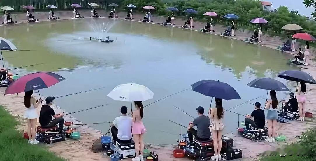 怪不得老公每天都去钓鱼这回明白了