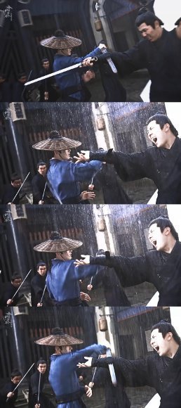 雨霖铃拍出了国漫感雨霖铃质感格外舒服。杨洋颜值在线，隐忍情绪很有感染力，自带的仙