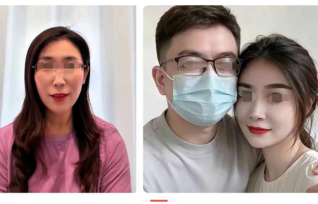 看网友发的图片对比，怎么觉得那两位看起来还挺般配挺养眼的[捂脸][捂脸]。“婚外
