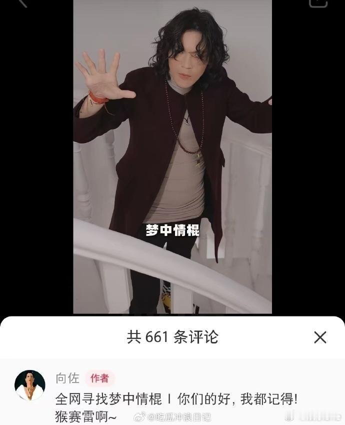 向佐开始卖棍子了 不得不服向佐，在搞抽象这块拿捏得死死的。看到他卖棍子，我只想问