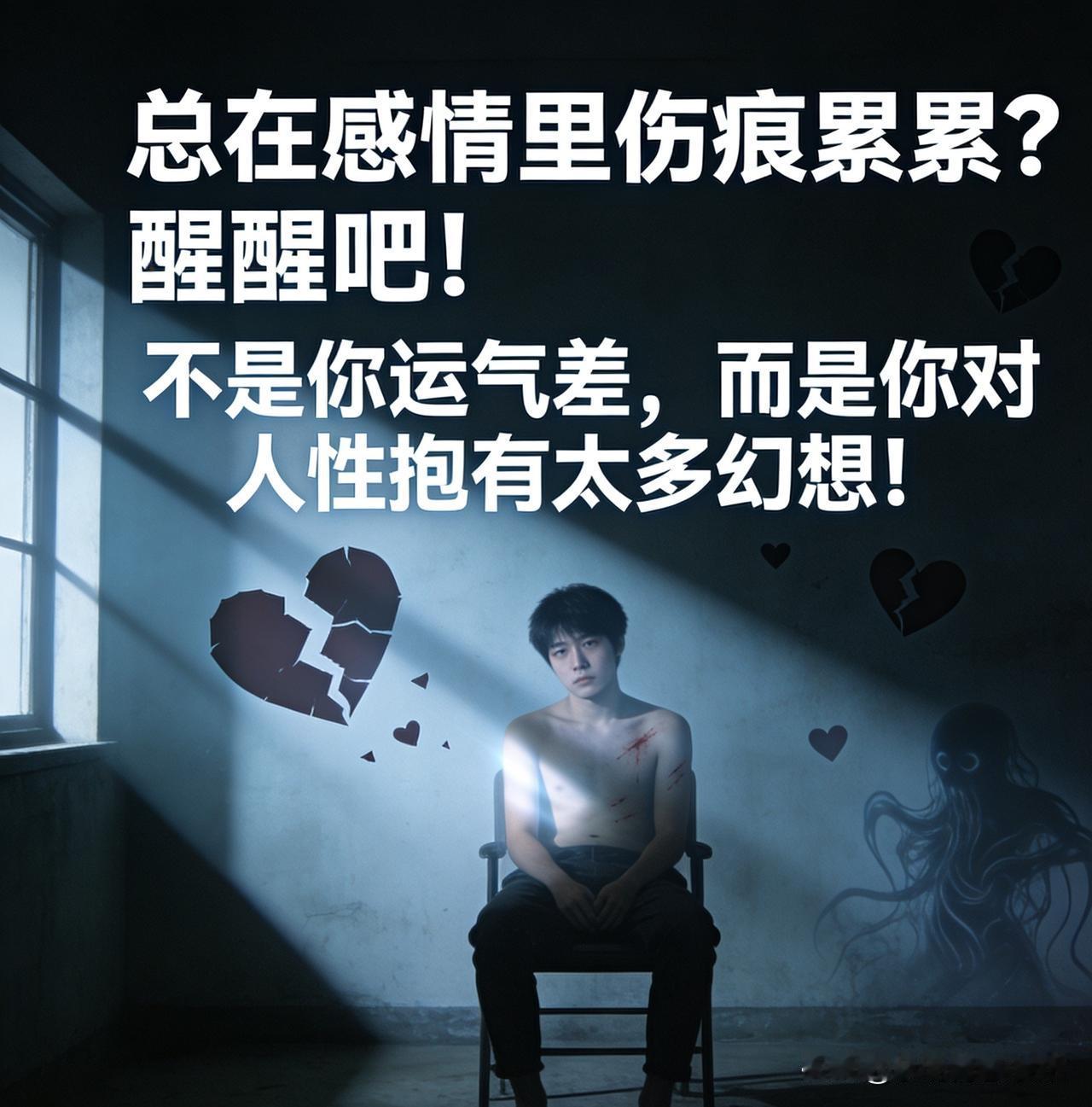 为何感情失败,痛苦受伤的总是你? 总在感情里伤痕累累？醒醒吧！不是你运气差，而是