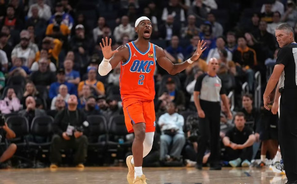 三分生涯新高！亚历山大没短板了！本赛季至今，亚历山大依旧贡献着MVP级别的表演，