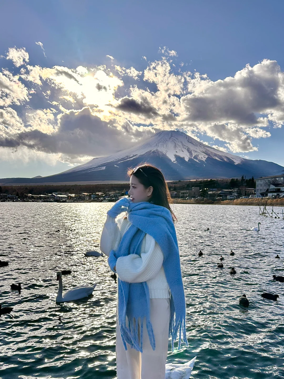 看到了完美形态的富士山🗻背光调色思路分享
