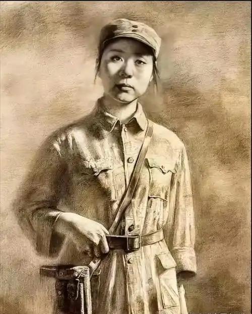 1940年，25岁的女战士江涛被阎锡山的手下押到刑场，在行刑前，一名军官竟捏着她