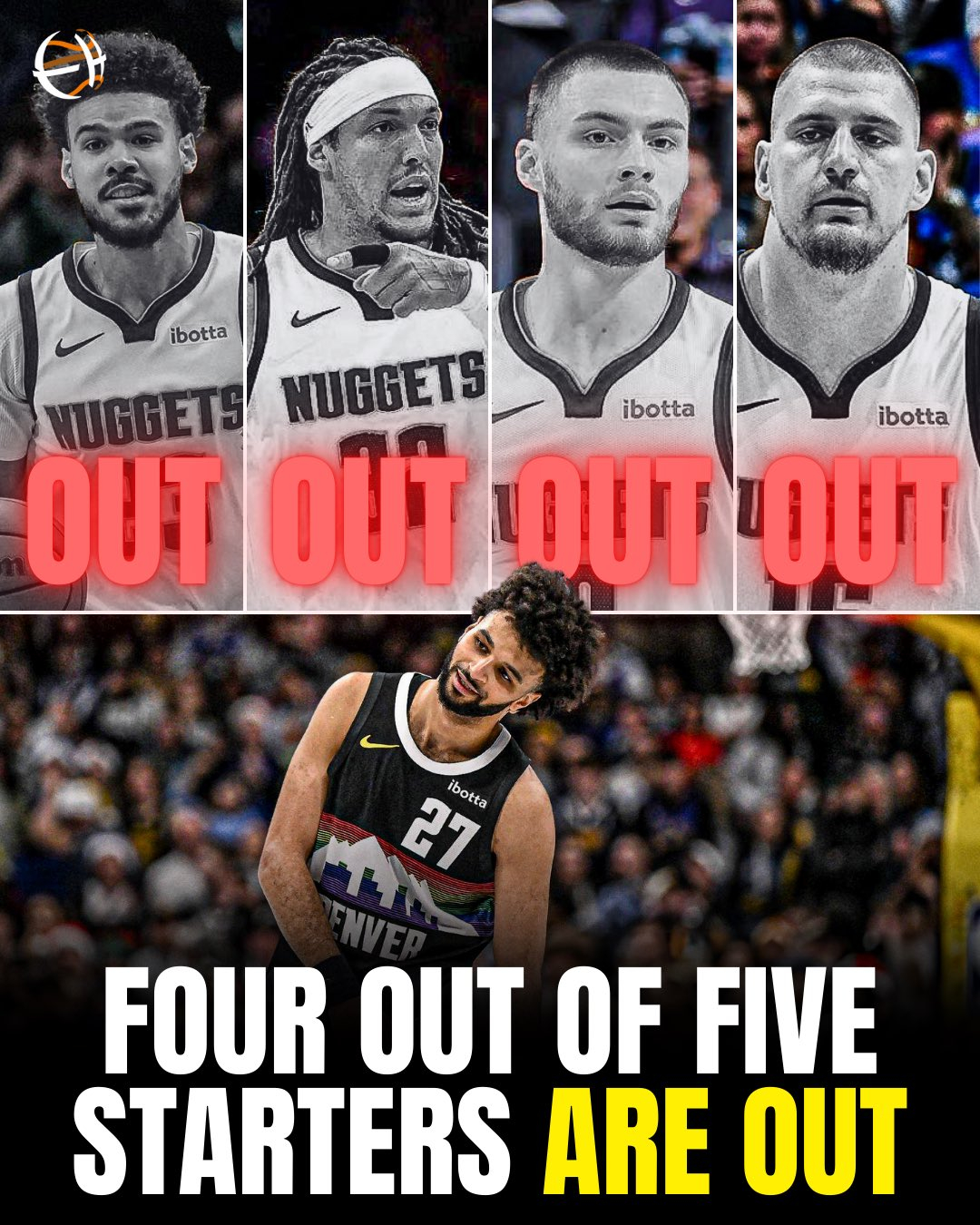 瓦兰丘纳斯因伤至少缺阵四周 Shams报道，掘金中锋瓦兰丘纳斯遭遇右小腿拉伤，将