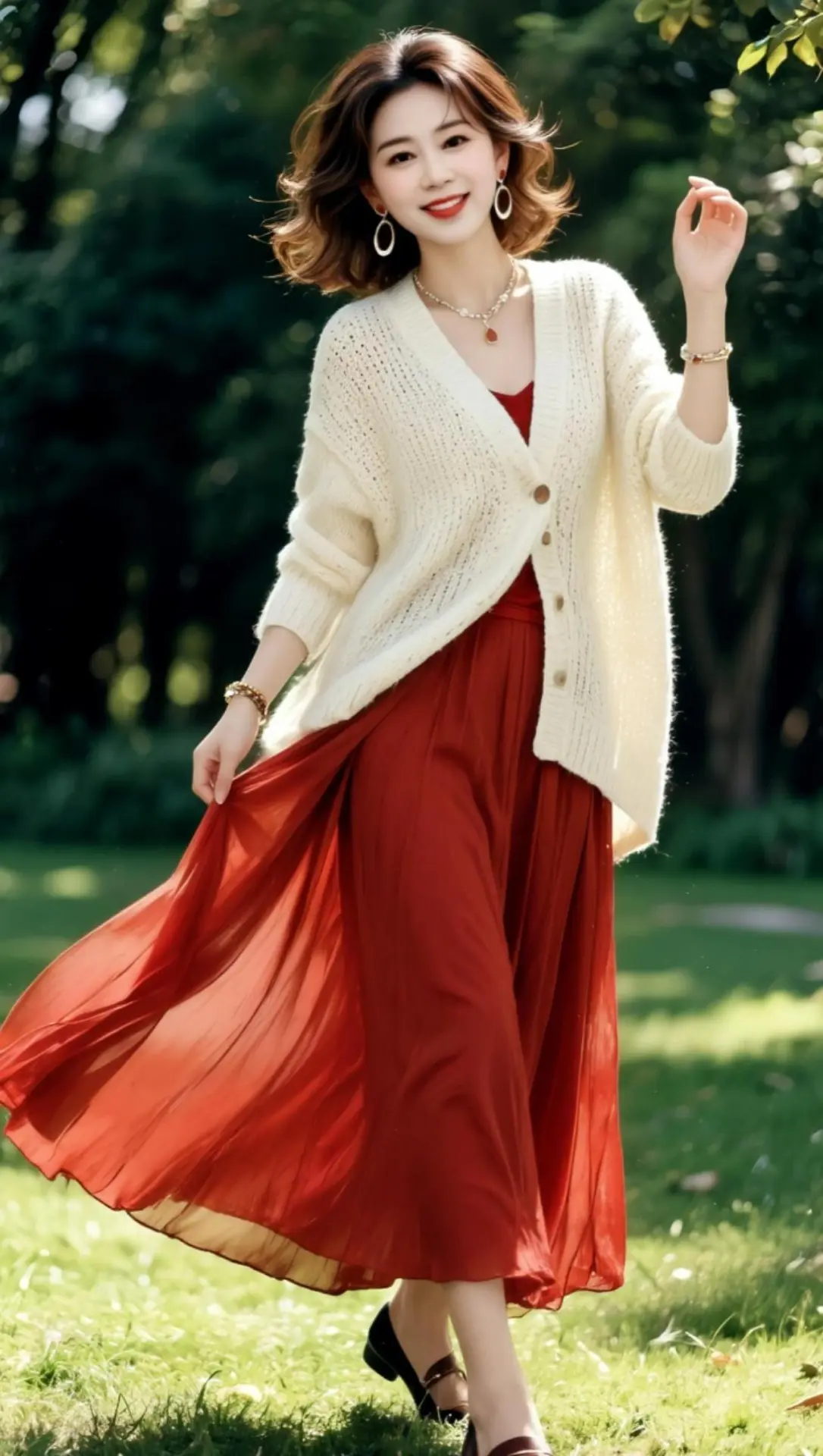 AI森系逆光照 ai创作