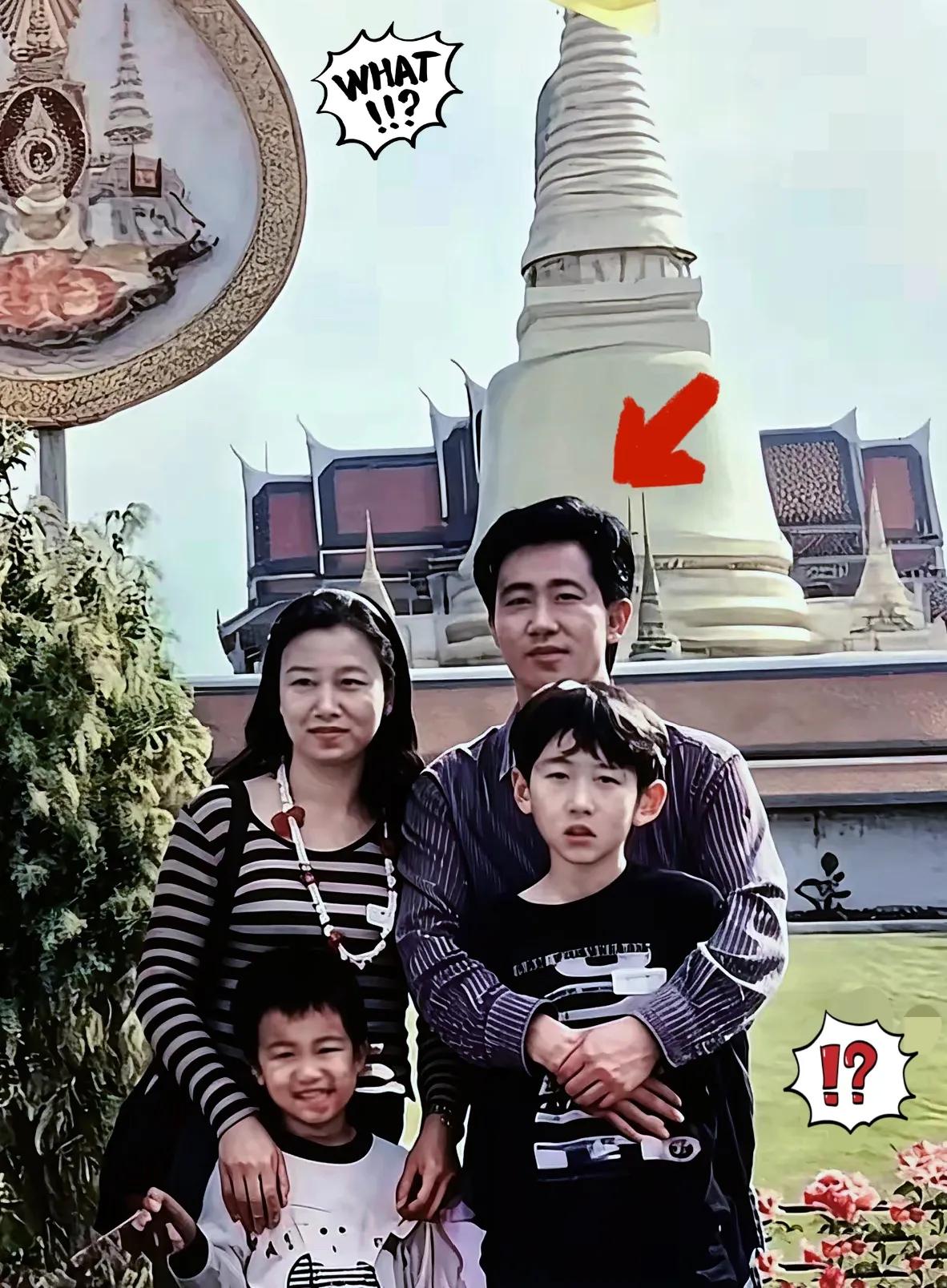 许家印跌落神坛，正应了那句“人心不足蛇吞象！”

曾经幸福的一家四口，现在却三个