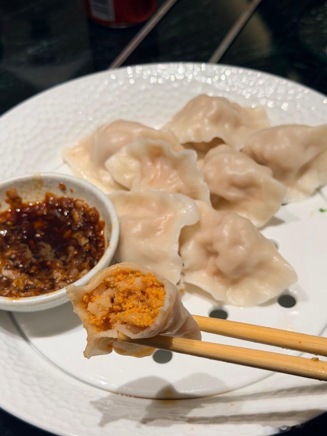 这份水饺的含金量太高了。真香～ ​​​