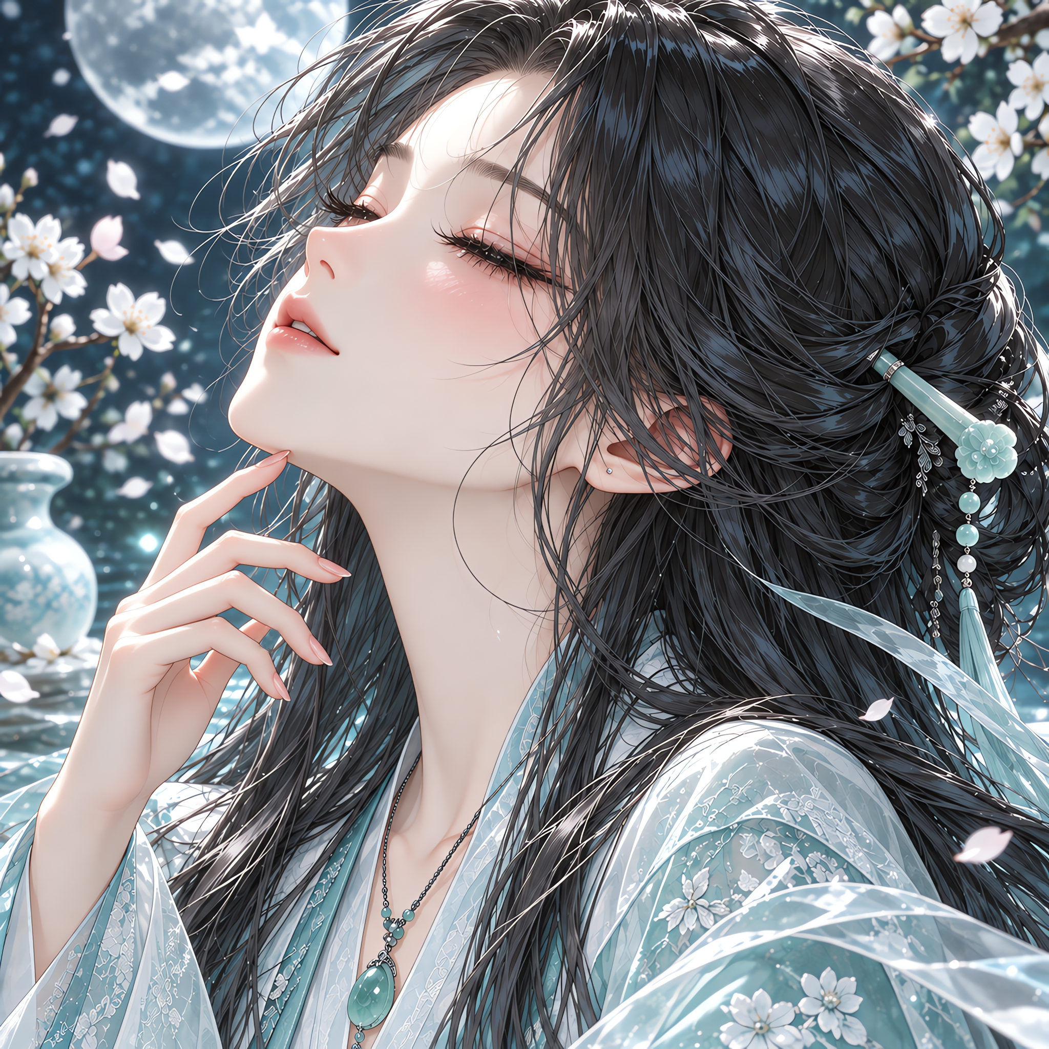 动漫头像 | 深夜的瓷头像动漫头像女生头像九宫格头像古风 ​​​