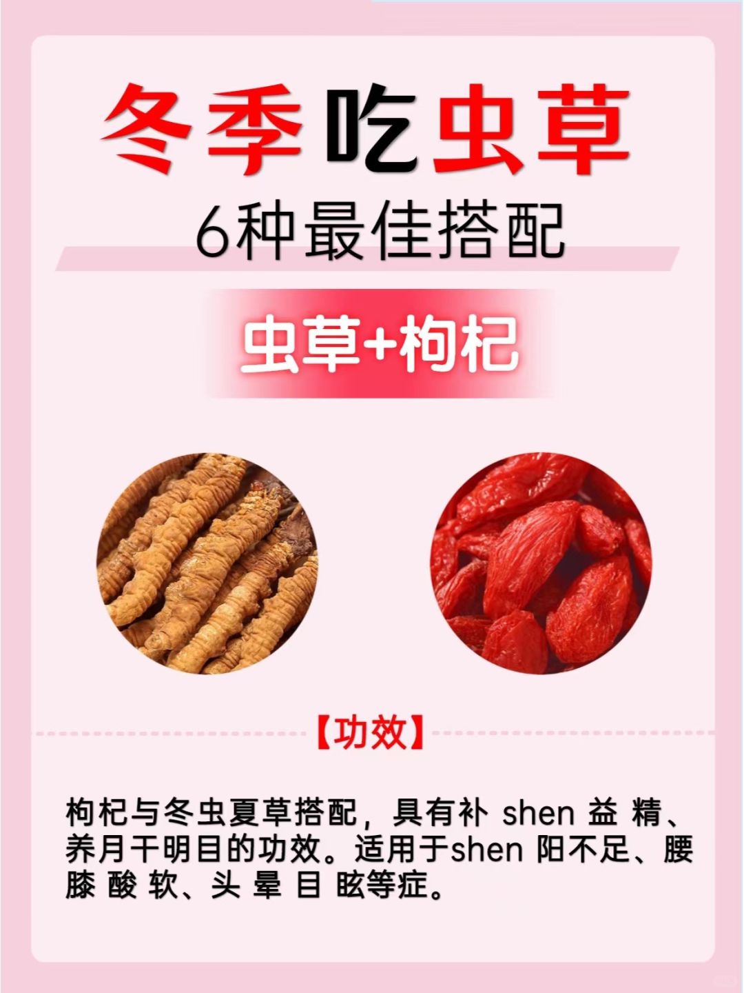 冬季温暖滋补｜冬虫夏草超强搭配❗❗❗❗