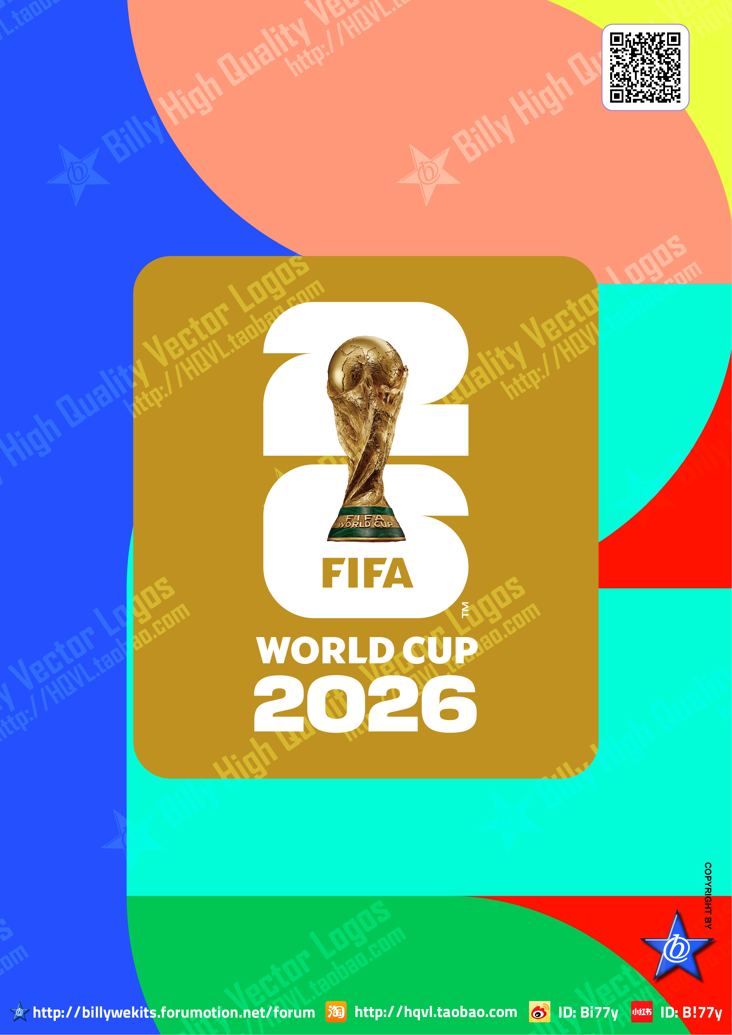 2026世界杯美加墨世界杯 2026美加墨世界杯进入倒计时了，是时候发发相关标识