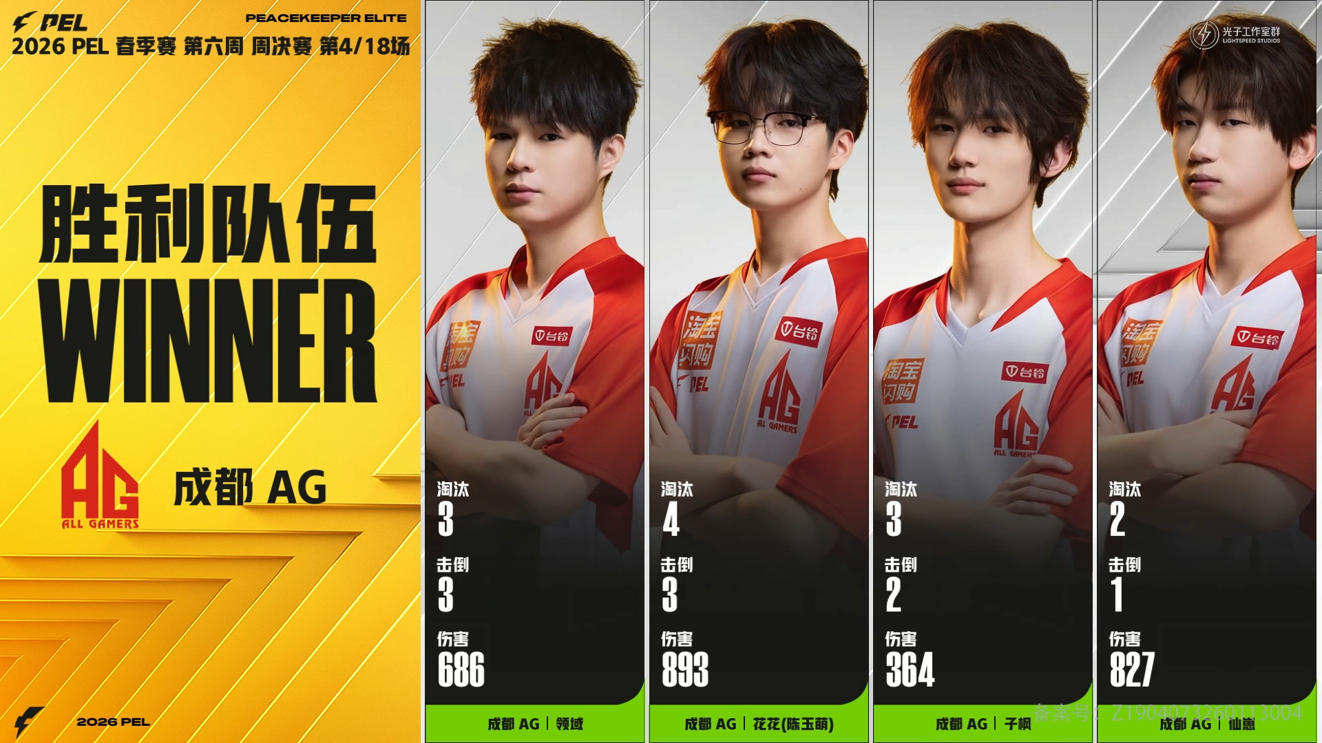 AG单局12淘汰吃鸡 一路碾压一路收割，AG单局12淘汰吃鸡名场面，运营与刚枪双