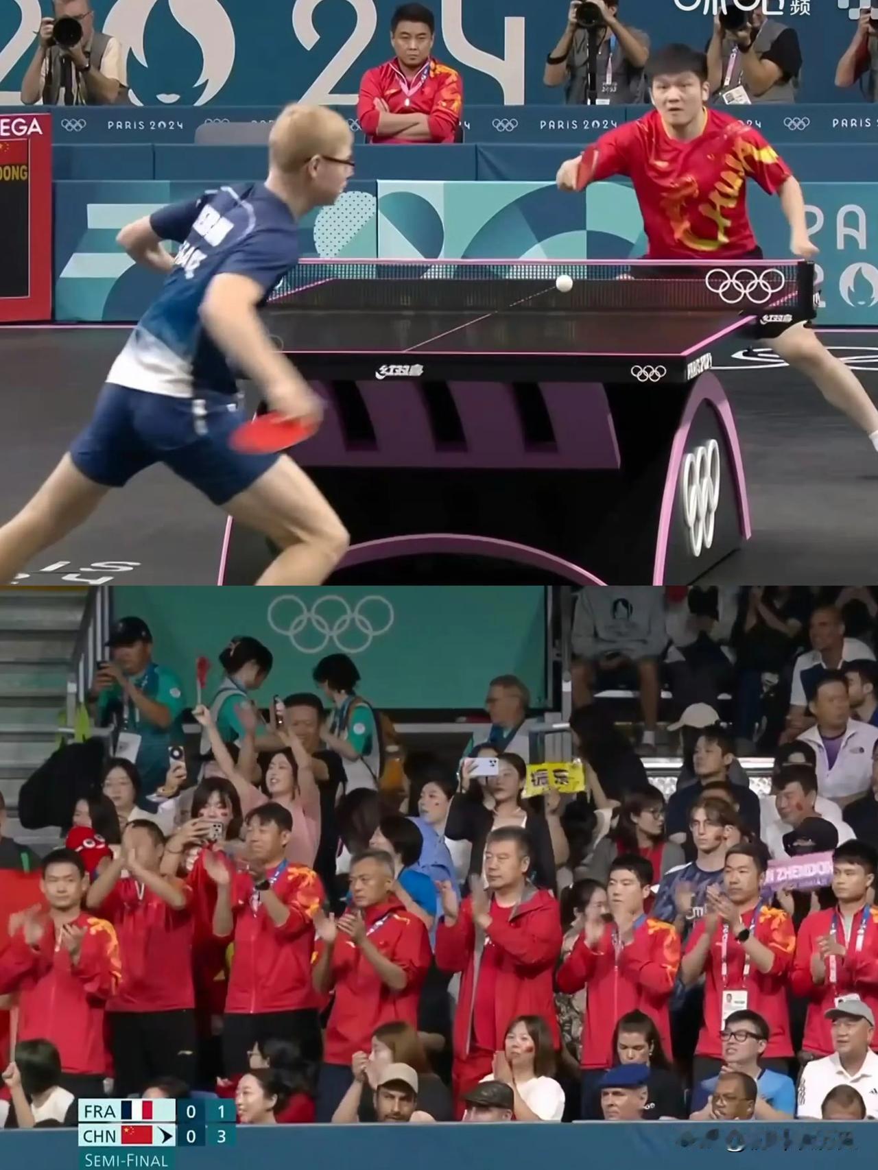 樊振东进决赛了！4:0干脆利索干掉了东道主小布！
我发现啊
小勒布伦就一打中国选