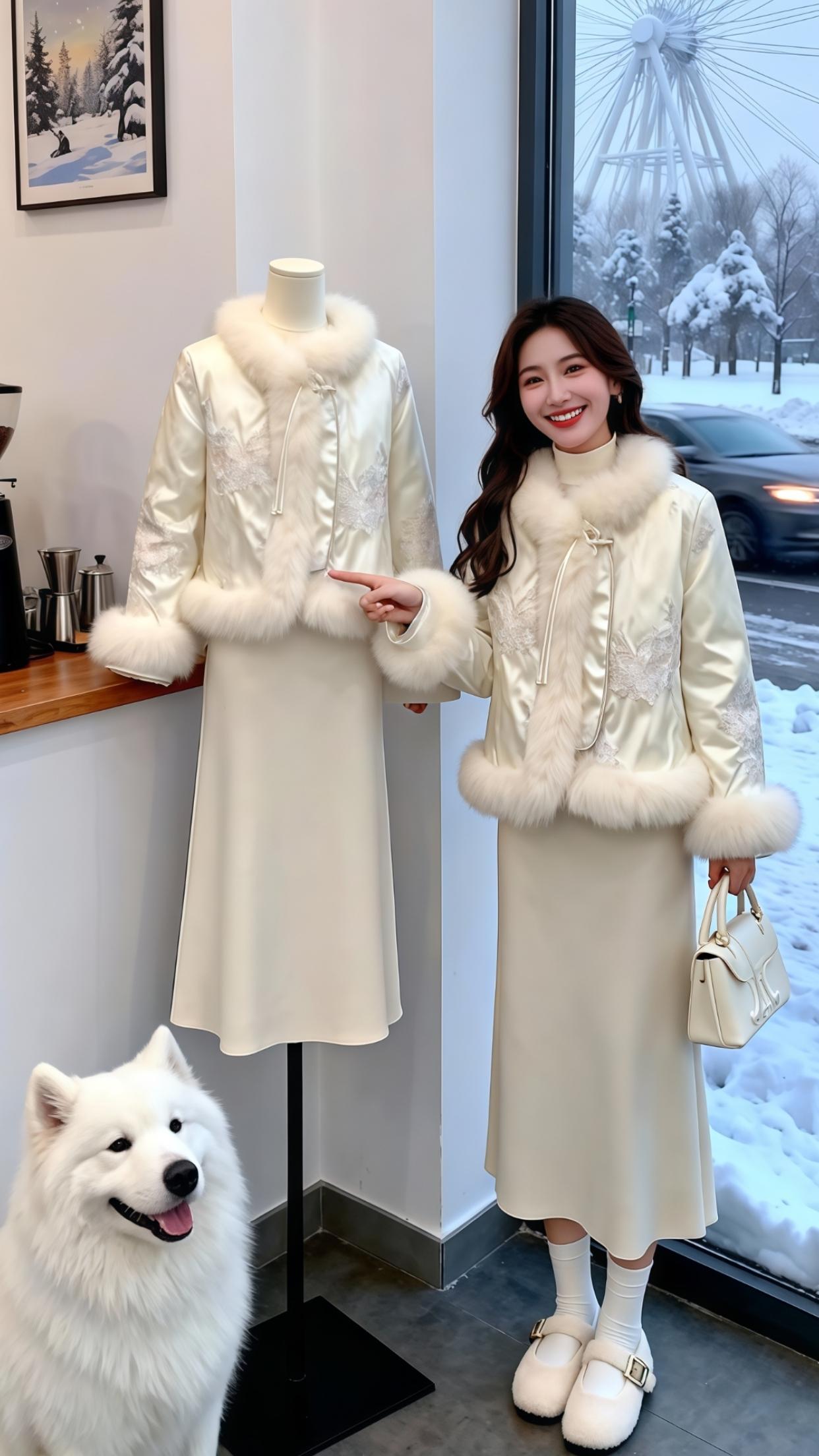 女神范 气质女神穿搭 名媛气质 新中式穿搭 减龄气质