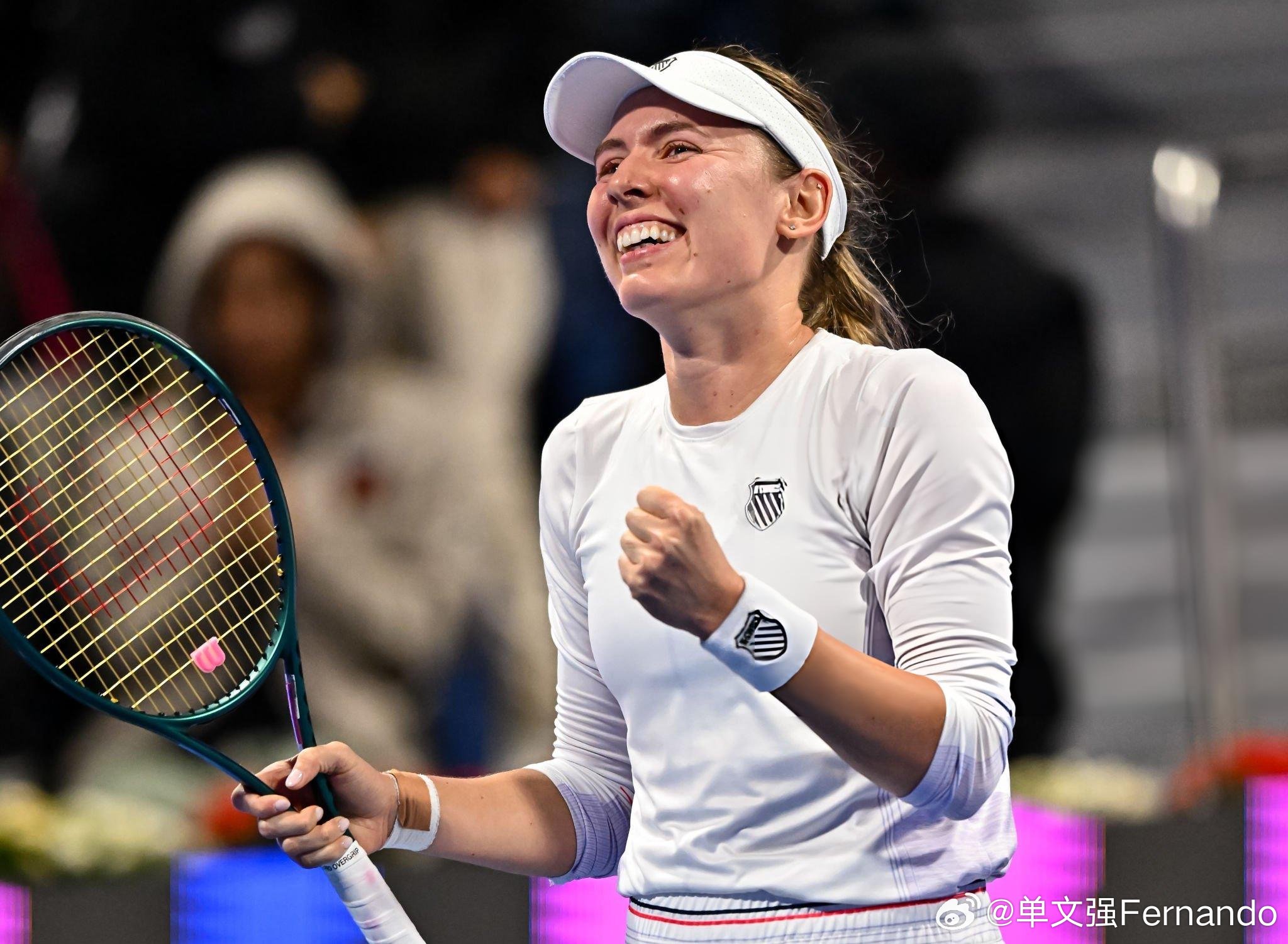 凯斯因病退赛，亚历山德洛娃替补上场！将在今晚稍后面对莱巴金娜！！！根据WTA年终