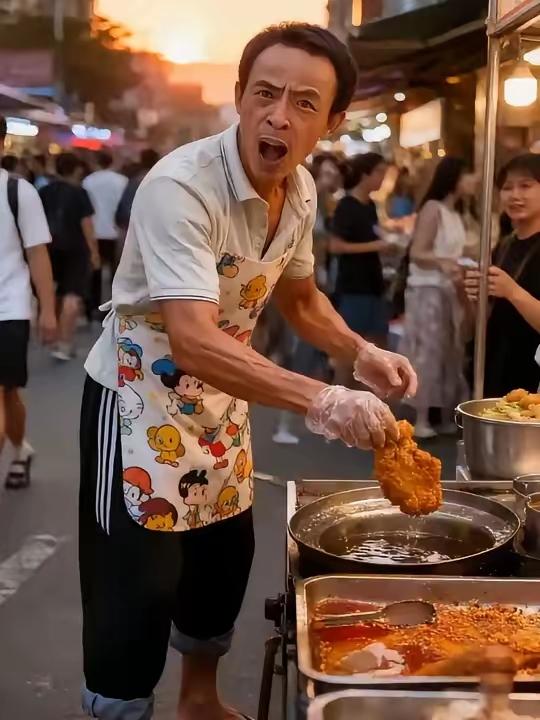 炸鸡排时候，闭上嘴巴，就是最大的食品安全。