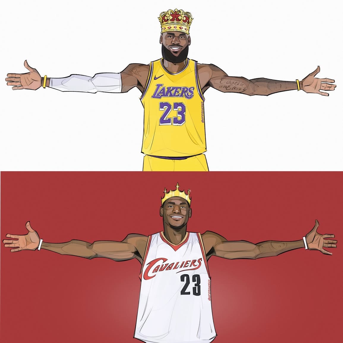 NBA spidrawman 的作品 