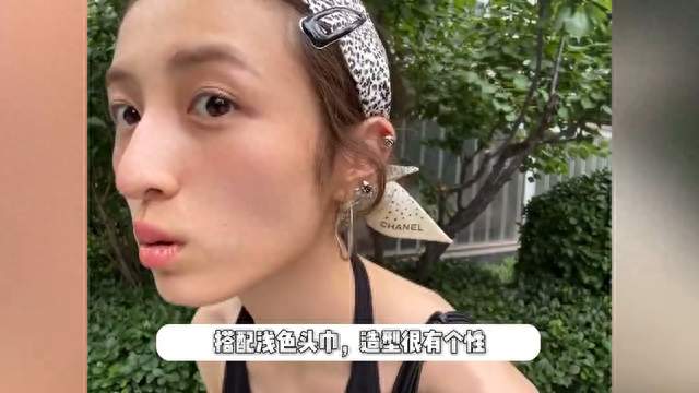 张子枫瘦成薄薄一片！这肌肉线条也太离谱了谁懂啊🥹