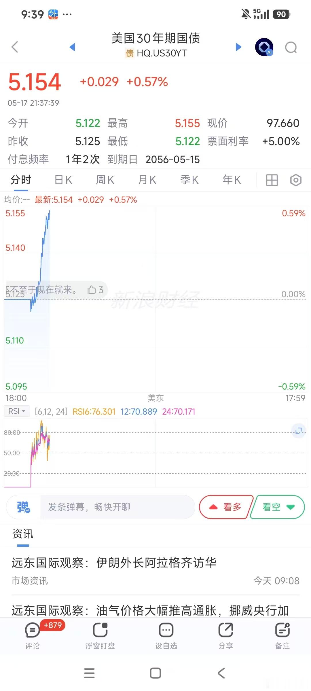 美债收益率要奔着近20年新高去了，怀疑日本在抛售，沃什上台以后也要锁表，美债收益