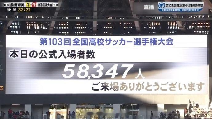 58347人现场观战日本高中赛  日本高中赛观战人数破纪录 第103届日本高中赛