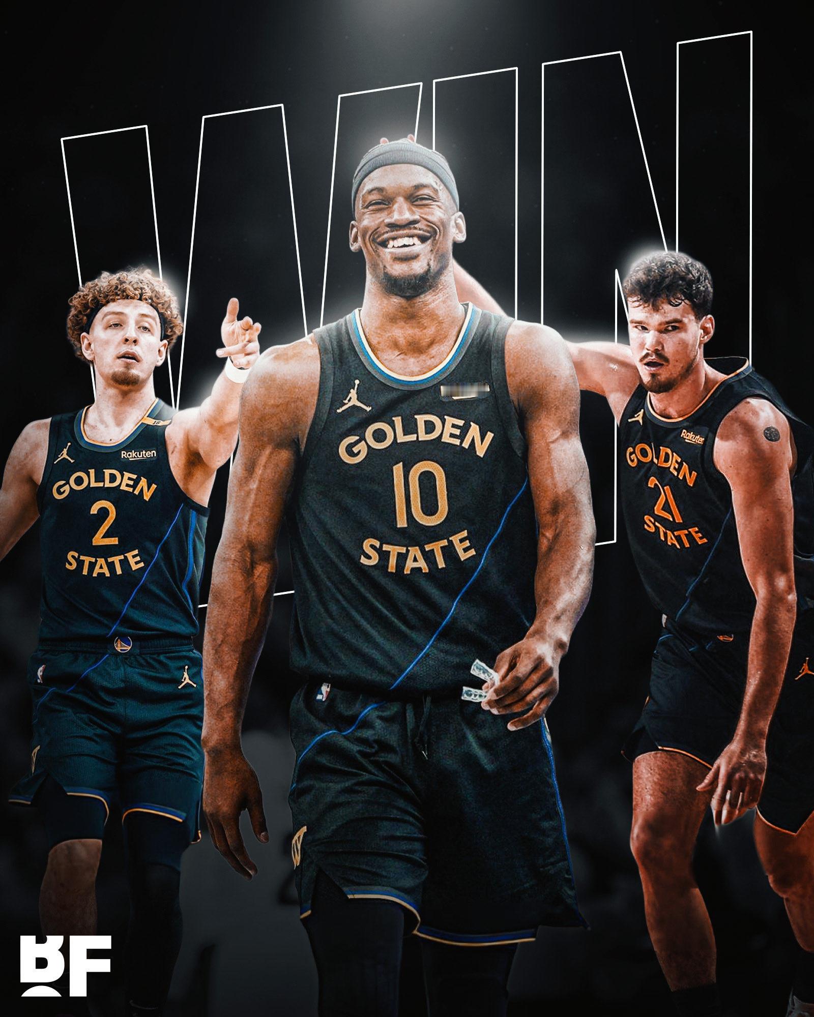 勇士背靠背两连胜，拿到了近三周的首次连胜，下一场就是周六了，库里应该就能回来了。