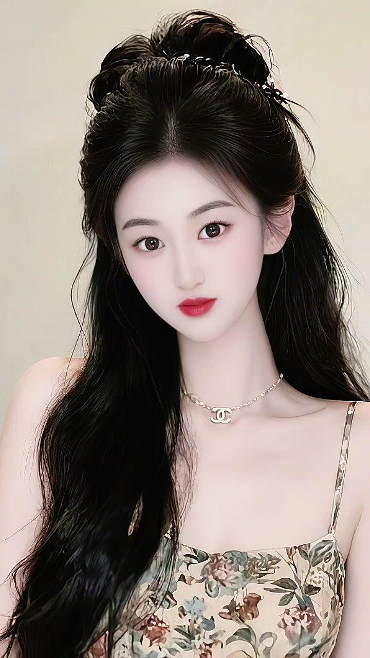 女生甜美发型扎法 美出温柔感 清纯甜美 温柔风穿搭 优雅气质