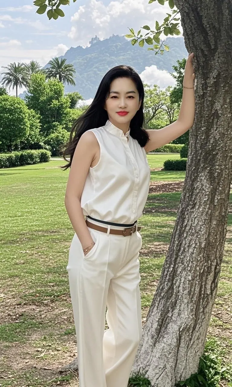 林间雅韵  穿搭  小清新减龄穿搭
