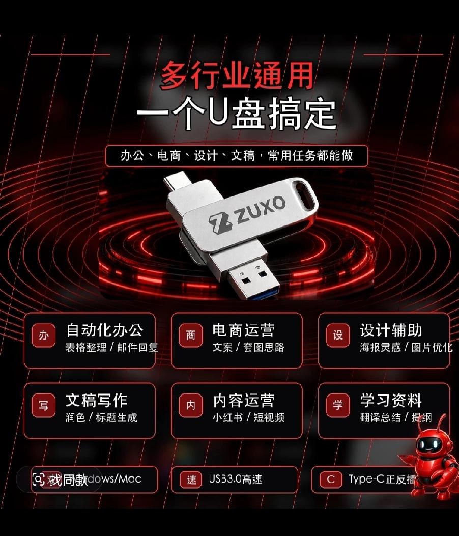 懂行的或者买过的同学帮忙给讲解下这类U盘买回来能干啥？
