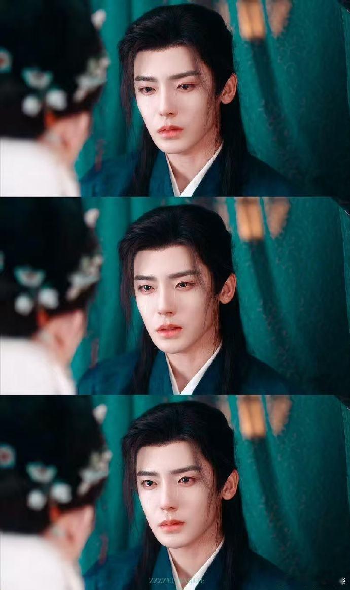 侯明昊 雀骨无台词哭戏 这一段无台词哭戏堪称名场面，神情落寞，泪珠缓缓下坠。把角