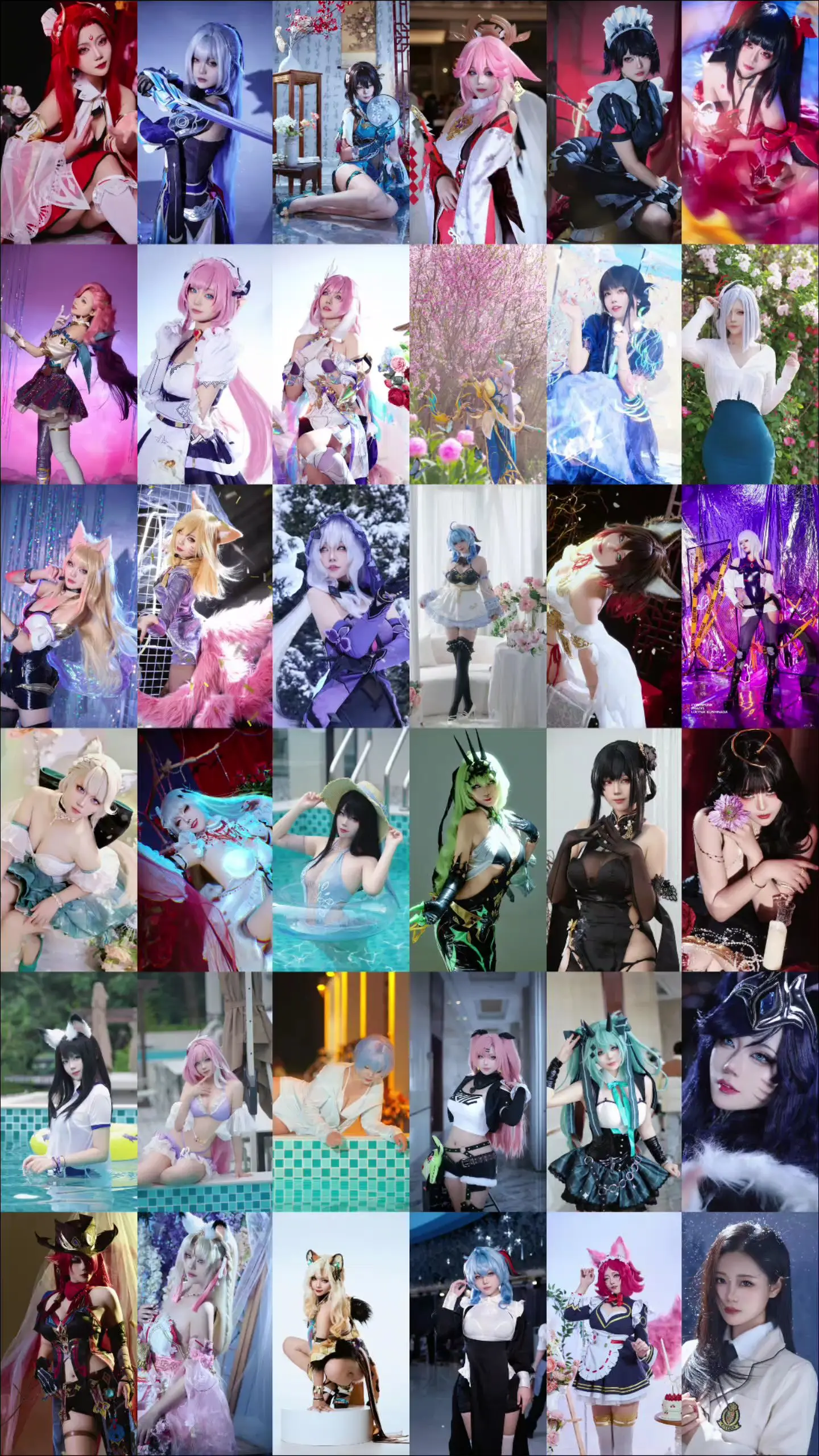 2024的年终总结 这一年总共拍过36套图 其中湫姐占比26套 晓哥占...