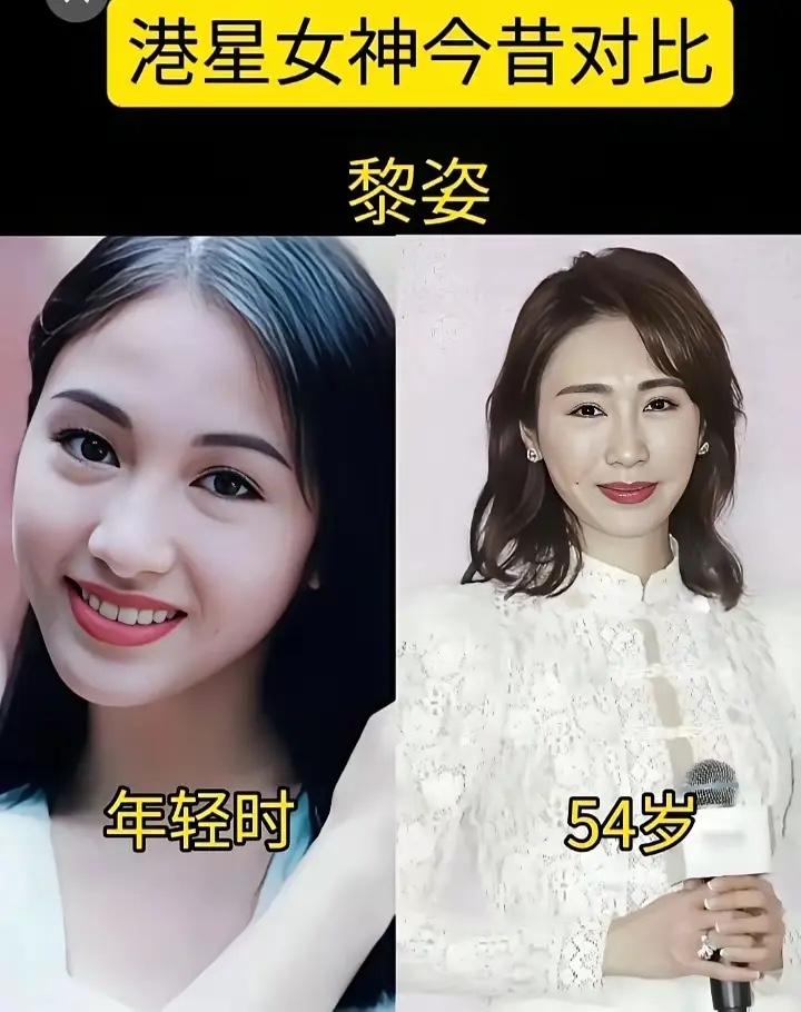 哪有人会一直漂亮啊
曾经貌美如花的女明星也都慢慢老了
周慧敏早就没有了年轻时的那