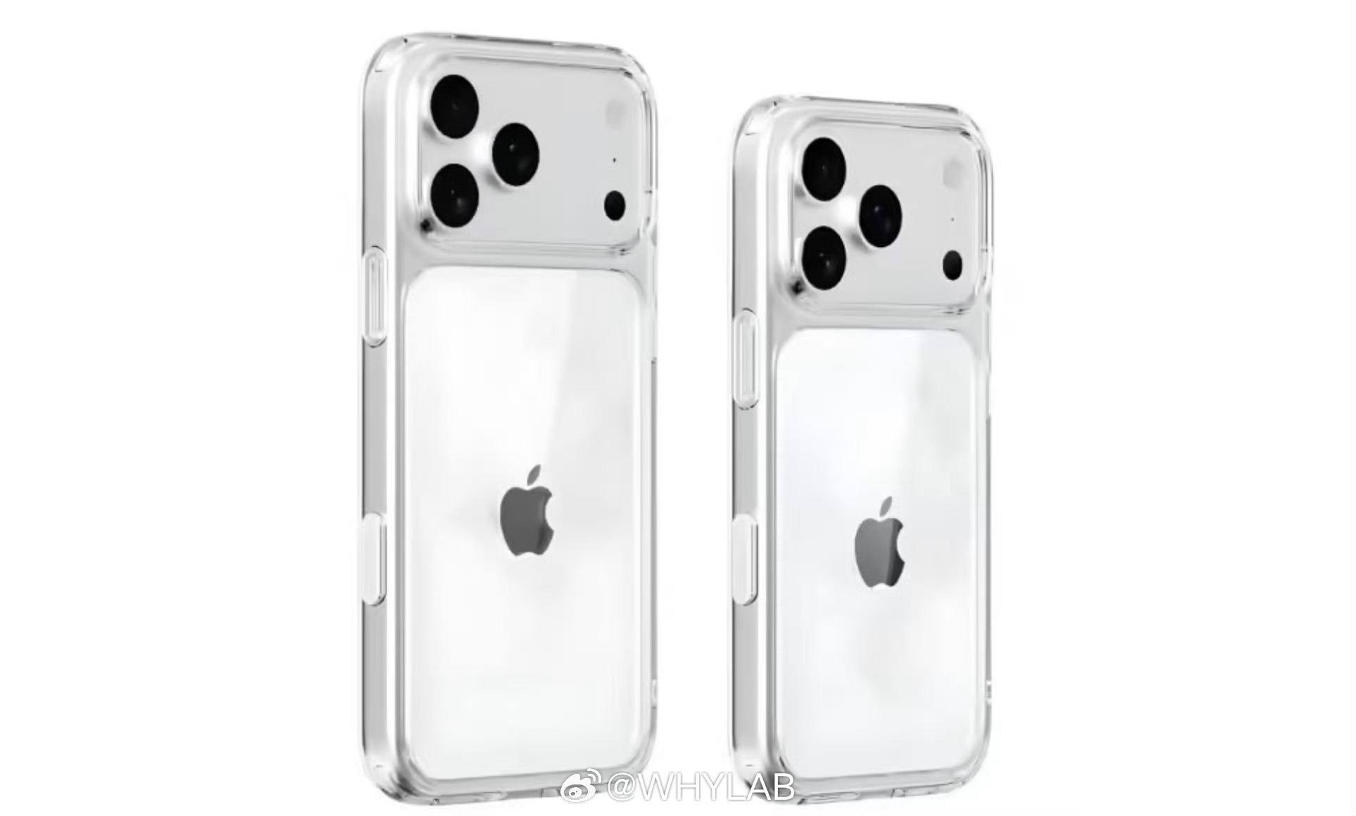 iPhone17Pro透明保护壳曝光 透明保护壳并非完全透明，这也忒丑了，不如之