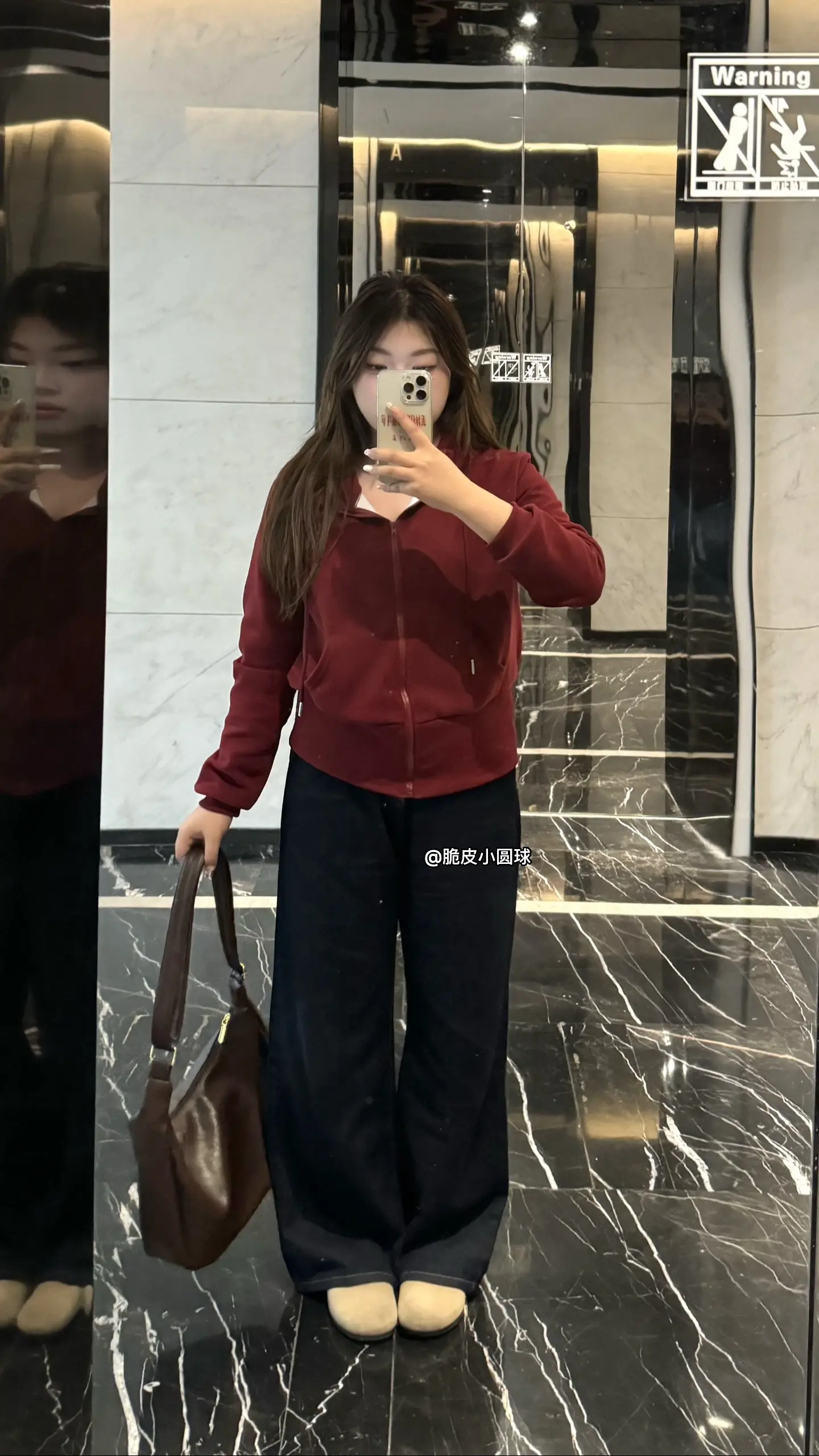 苹果型身材 微胖穿搭 谁穿谁好看 显瘦穿搭 秋冬穿搭摆脱路人感