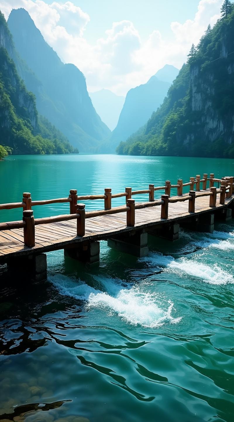 上联：青竹枝枝秀，诚邀下联碧波道道纹