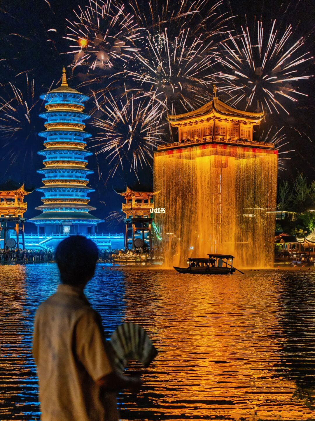 没骗我！江西这古镇夜景梦回盛世大唐！