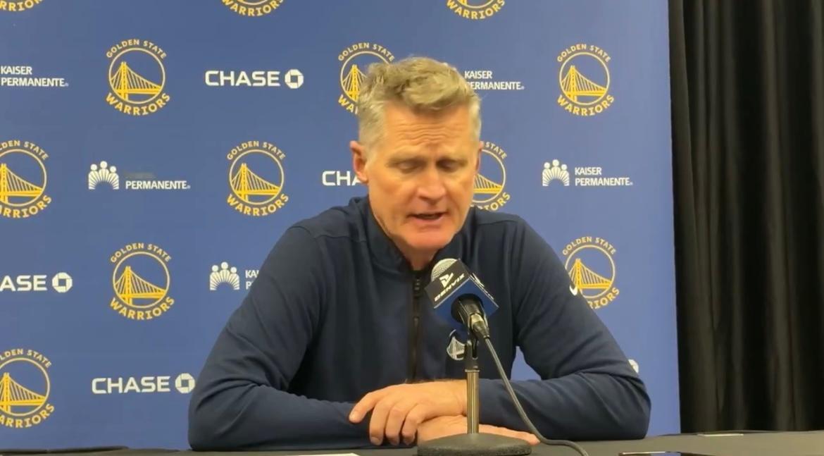 科尔表示，罗恩·亚当斯称NBA是一个“拿出真本事”的联盟，指的是勇士队内部的出场