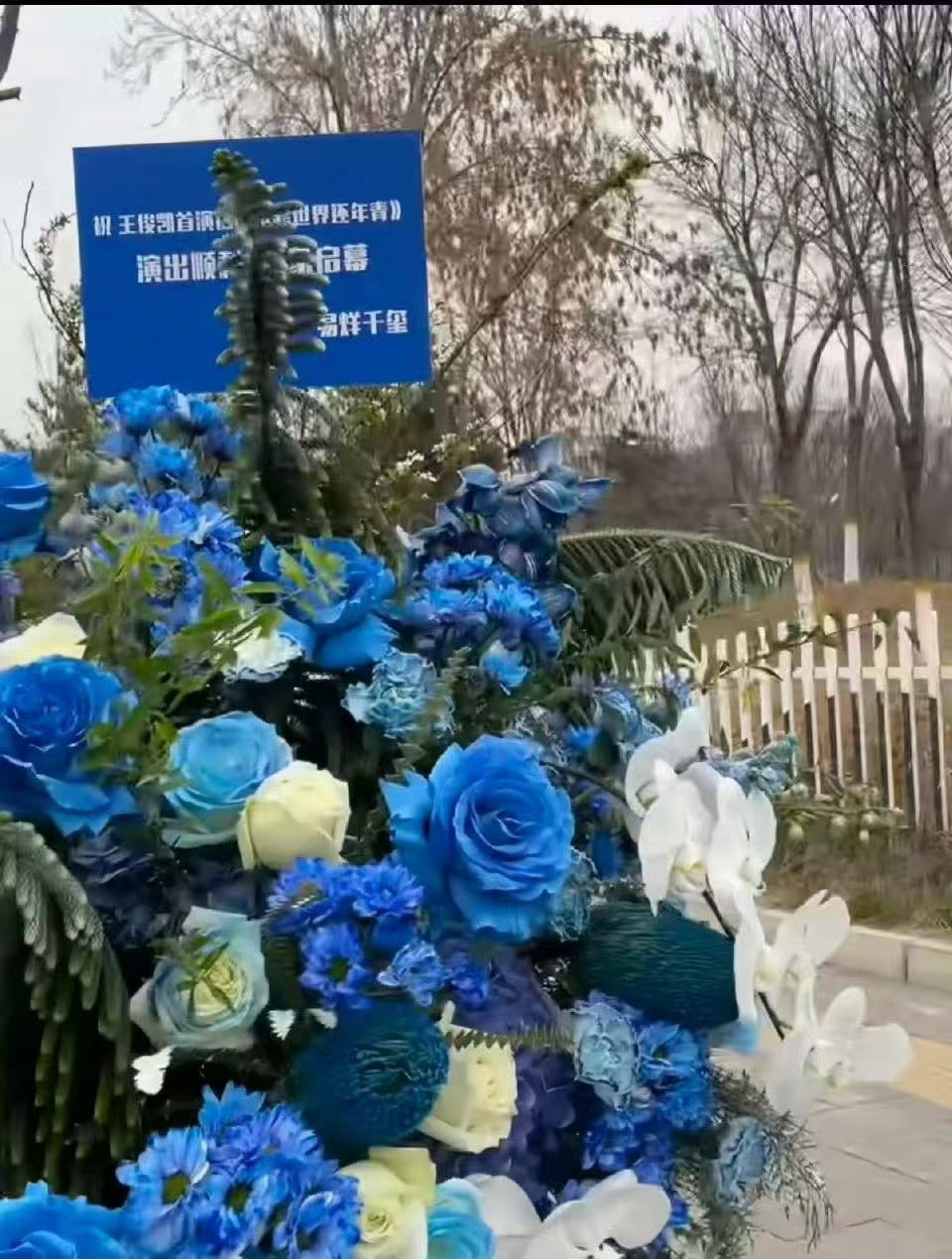 易烊千玺王源给王俊凯话剧送花篮了 易烊千玺、王源为王俊凯话剧送花篮啦！兄弟情长存