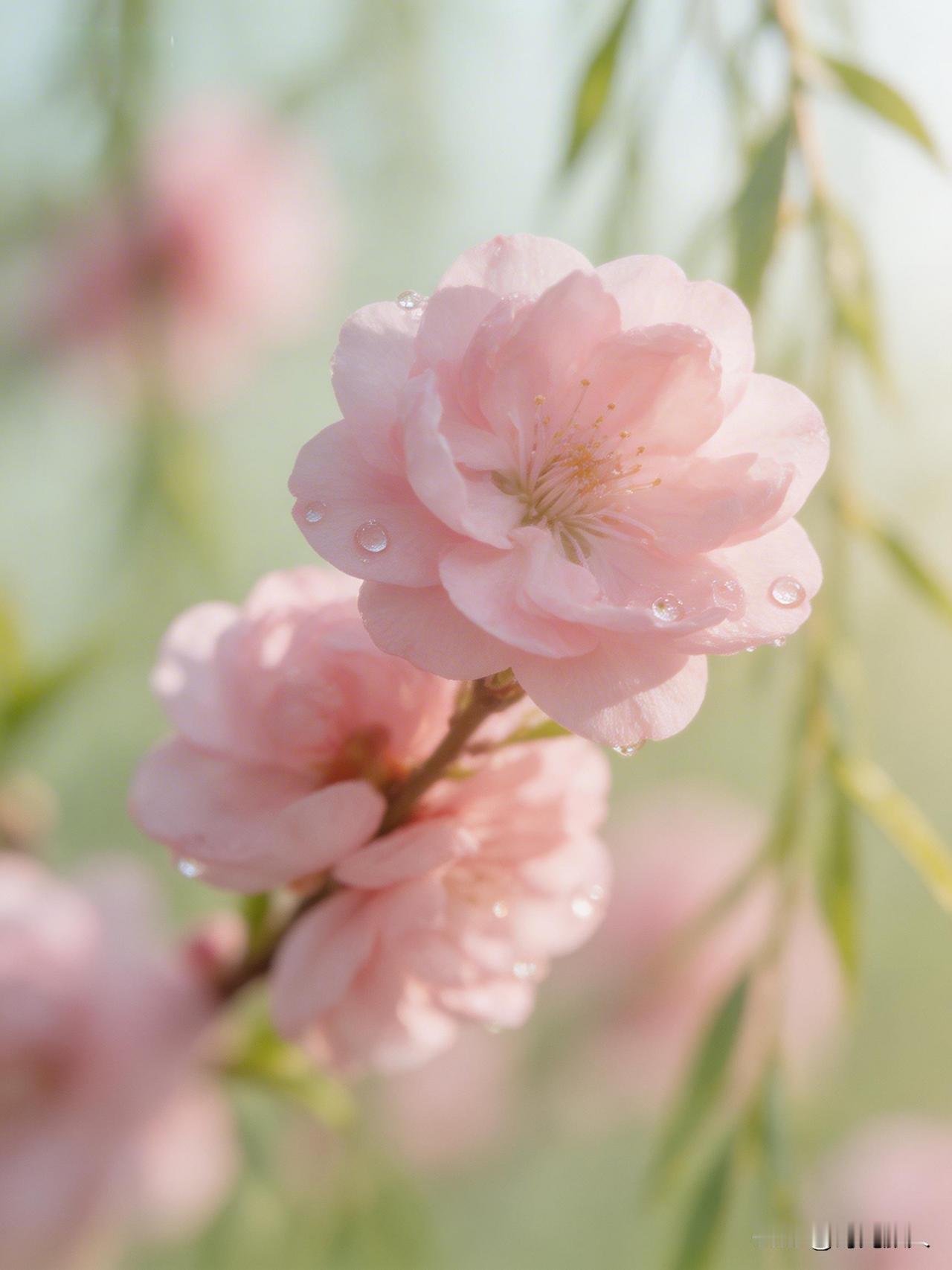 上联：半树桃花红醉脸
下联：？
 
中午遛弯拍的桃花，开得也太好看了！看着看着脑