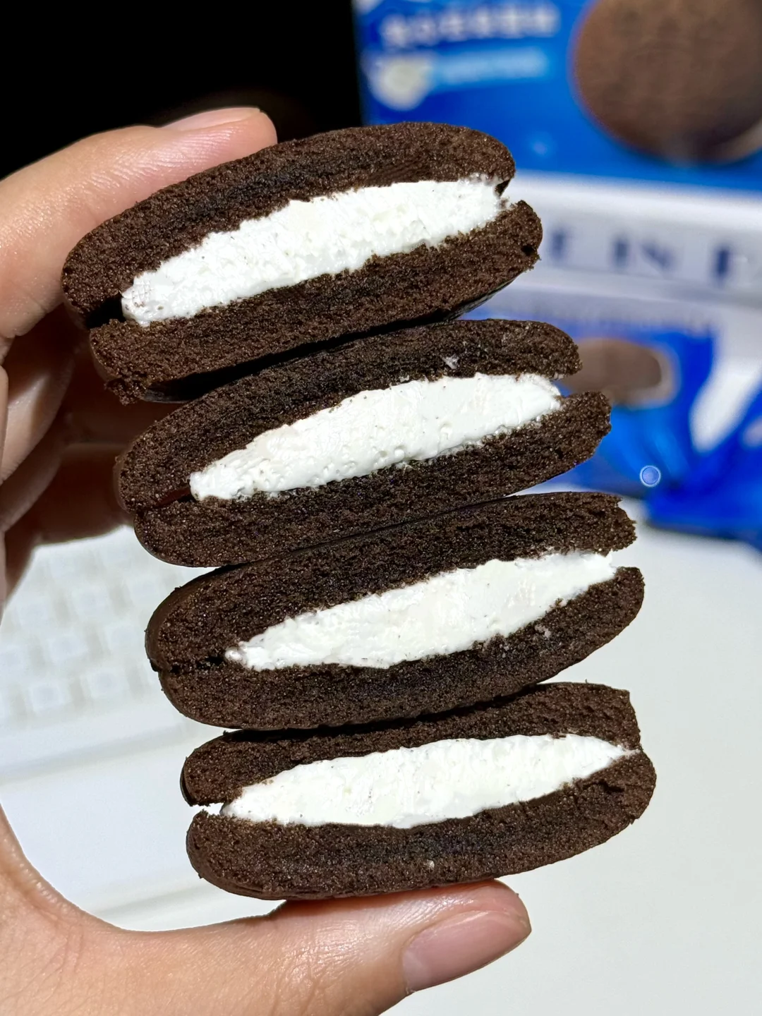 跟风买的奥利奥云朵蛋糕！！真没想到这么好吃