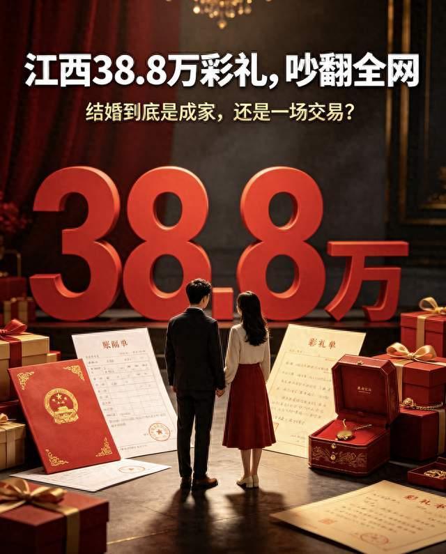 38.8 万彩礼冲上热搜！结婚到底是成家，还是只是一场交易？