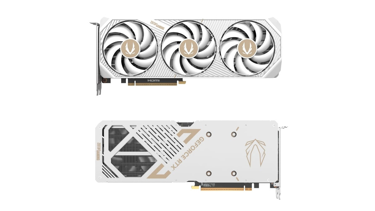 索泰发布RTX 5070 AMP White Edition：旗下首款白色RTX