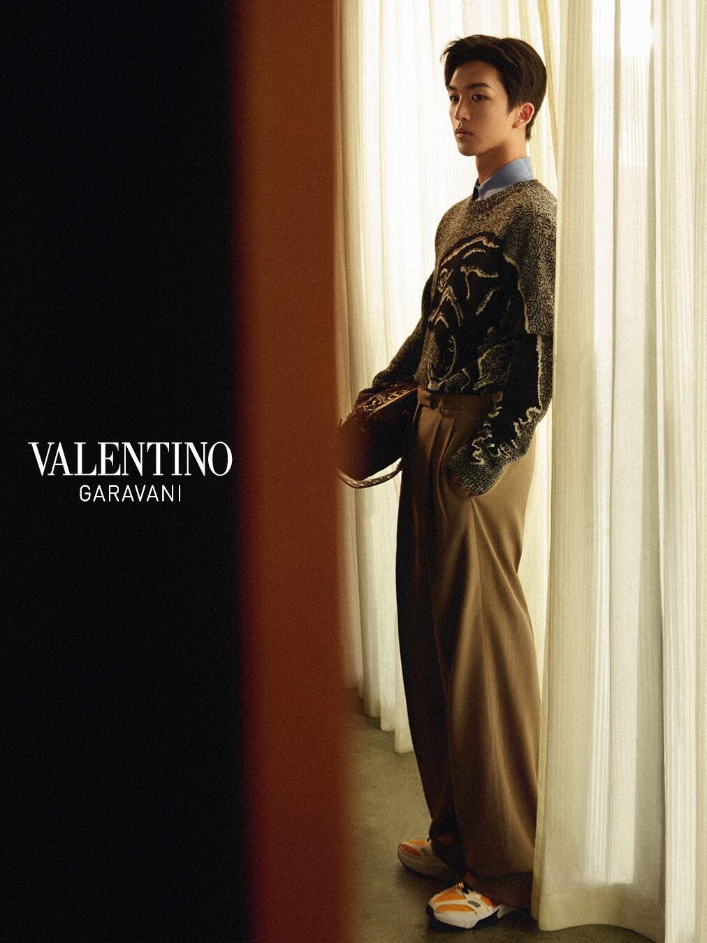 黄子弘凡出任Valentino品牌挚友，入账奢牌合约，同时出镜品牌七夕广告大片