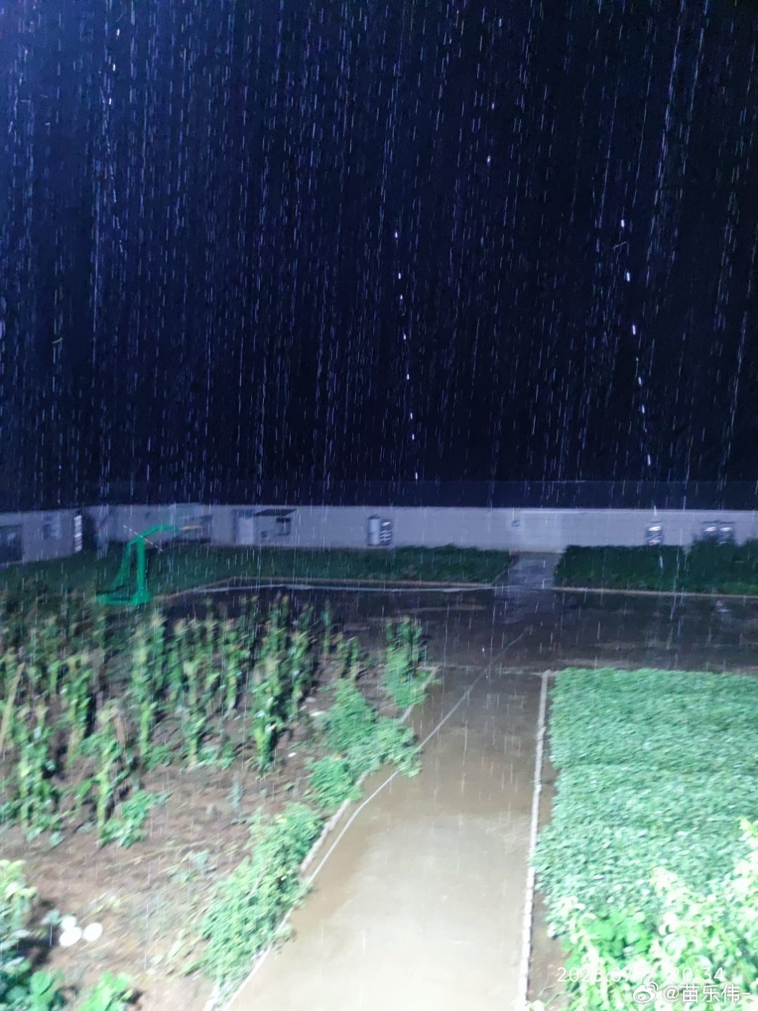 终于下雨了！ 京山·圣境村
