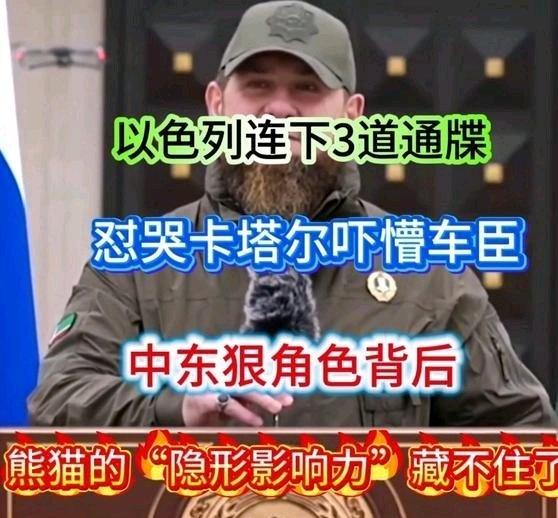 《以连下3道通牒！怼哭卡T尔主持人搞懵车臣，伊20亿买武器被熊猫拒》播放量：12