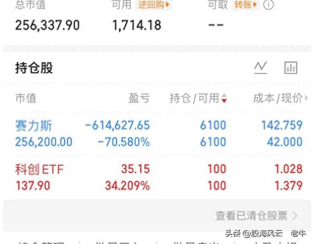 选择大于努力 成本142的赛力斯跌到41 已亏62万 亏超7成 还能回得去吗