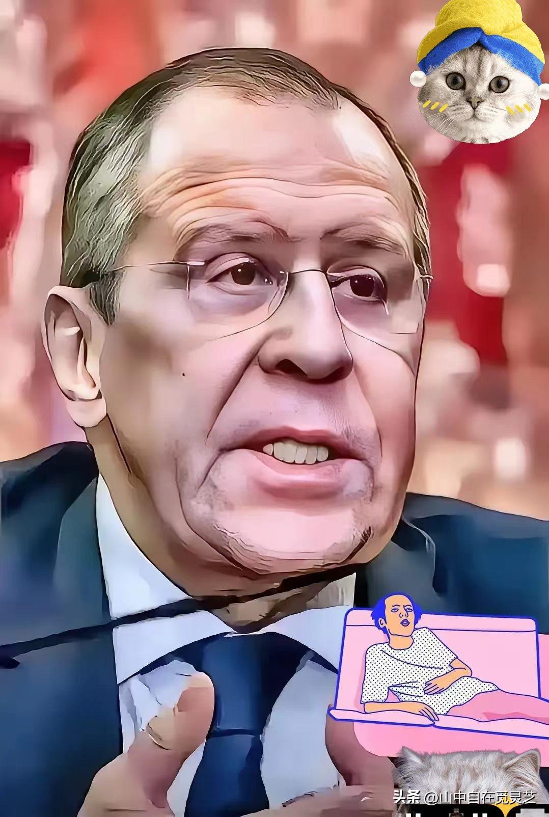 俄罗斯传来消息 ！
3月22日，俄罗斯外长拉夫罗夫突然对外宣布了一件大事，他说美