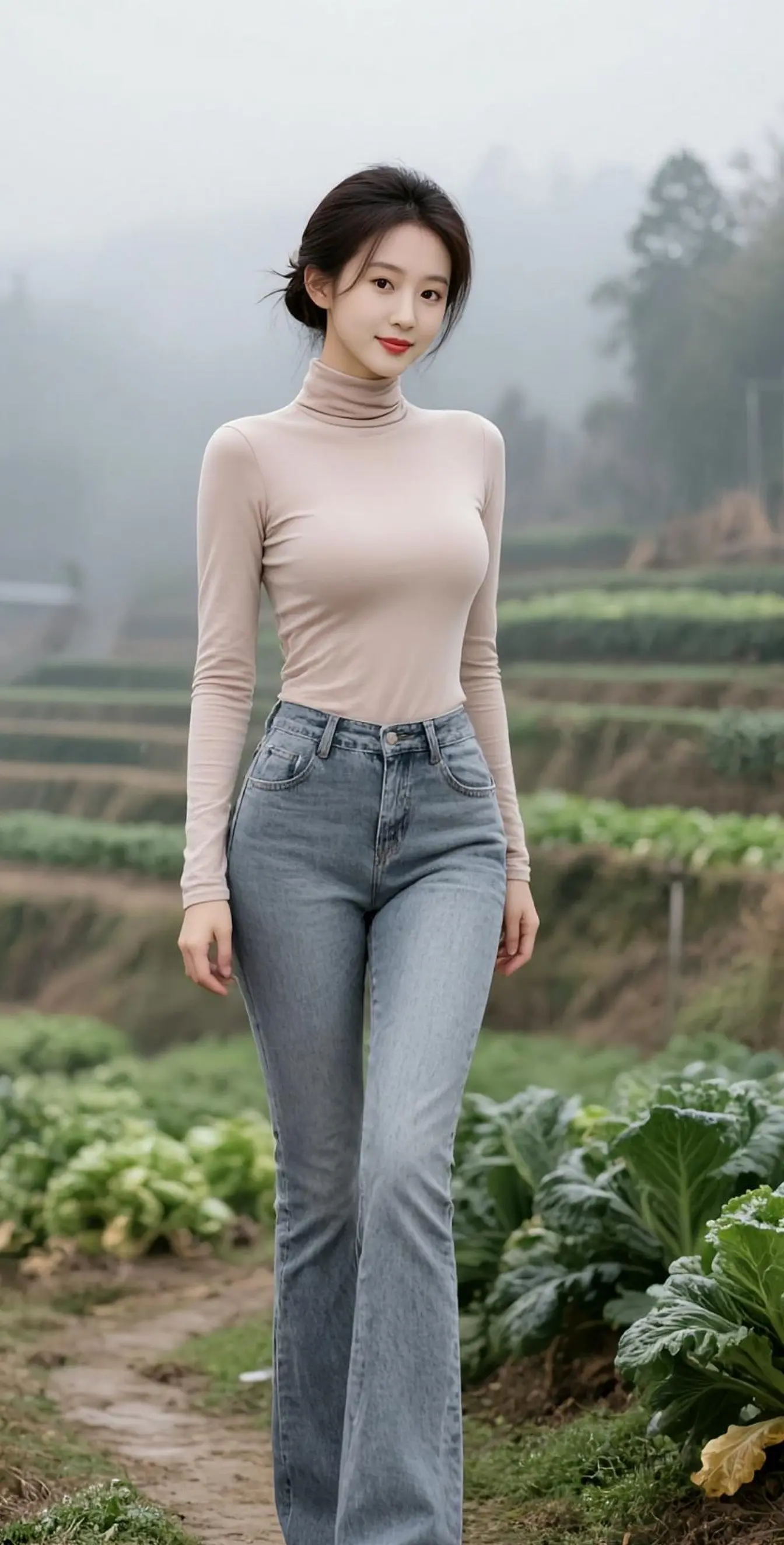 AI乡村轻熟写真 随变ai随便玩