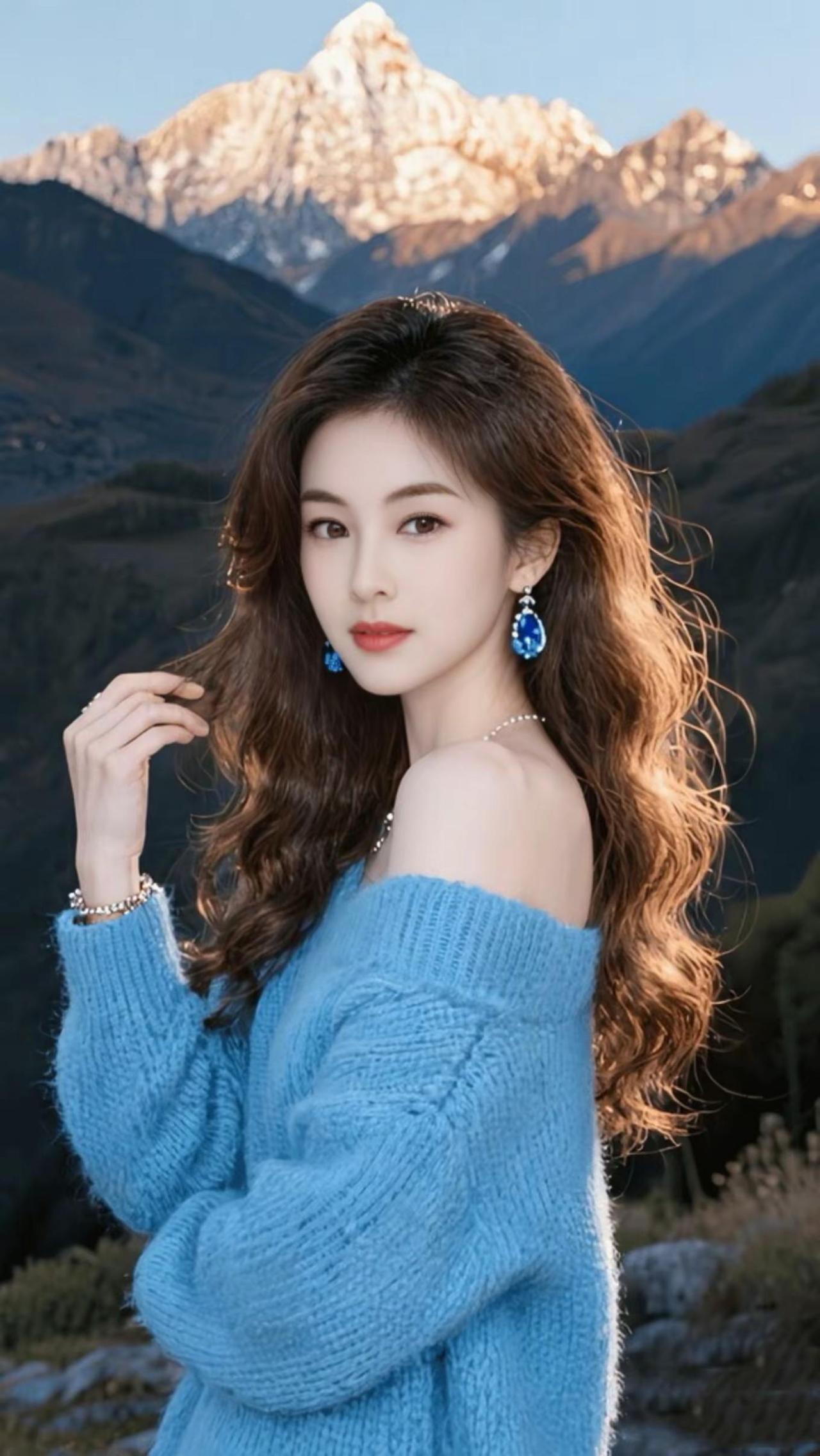 蓝调女头