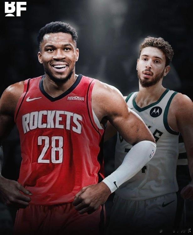 火箭球迷：你们会在休赛期进行字母哥和申京的互换交易吗🤔休斯顿火箭